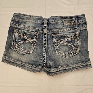 Silver Jean Shorts Marti size 26